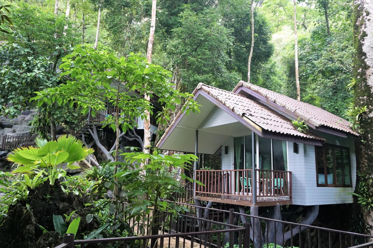 Rock And Tree House Resort Khao Sok National Park Exterior foto